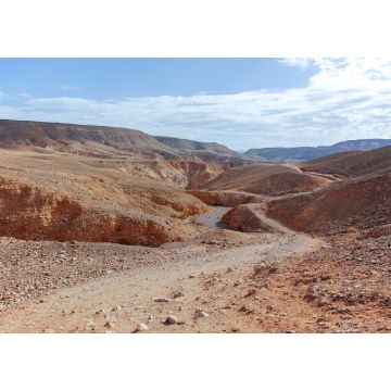 Lais Puzzle - Schotterstraße in der Wüste Negev, Israel, Verkehrsinfrastruktur in der Wüste, landschaftlich reizvolle Bergstrecke von Eilat nach Nordisrael - 1.000 Teile