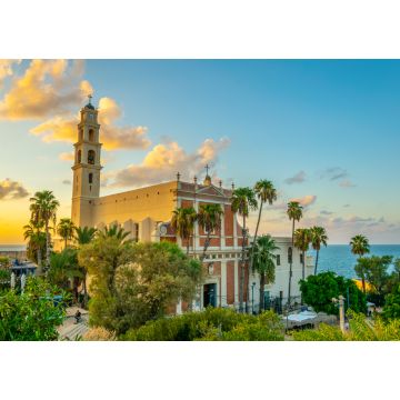 Lais Puzzle - Peterskirche von den HaPisgah-Gärten in Jaffa, Tel Aviv, Israel, aus gesehen - 1.000 Teile