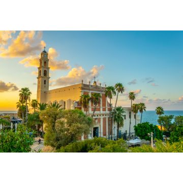 Lais Puzzle - Peterskirche von den HaPisgah-Gärten in Jaffa, Tel Aviv, Israel, aus gesehen - 2.000 Teile