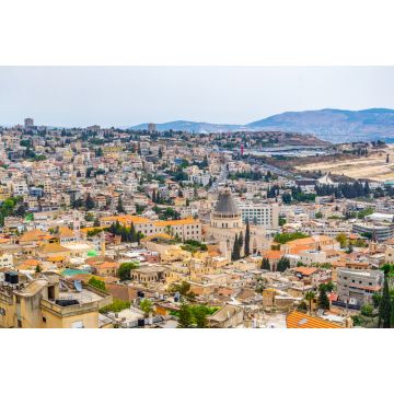 Lais Puzzle - Stadtbild von Nazareth mit Basilika der Verkündigung, Israel - 2.000 Teile