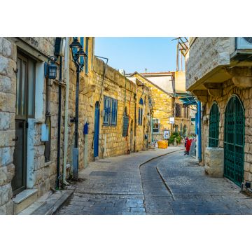 Lais Puzzle - Blick auf eine enge Straße in Tsfat/Safed, Israel - 1.000 Teile