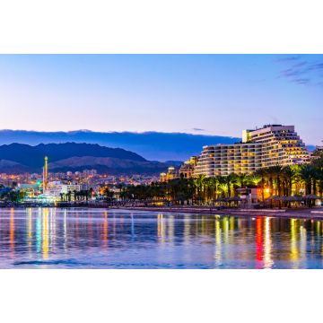 Lais Puzzle - Sonnenuntergangsansicht von Eilat in Israel - 2.000 Teile
