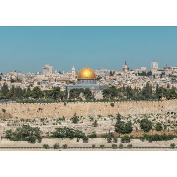 Lais Puzzle - Jerusalemer Altstadt vom Ölberg aus gesehen, Jerusalem, Israel. Tempelberg und Felsendom sind zu sehen - 1.000 Teile