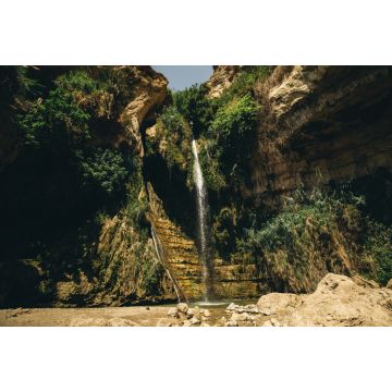 Lais Puzzle - David-Wasserfall Ein Gedi ist eine Oase und ein Naturschutzgebiet in Israel, westlich des Toten Meeres, in der Nähe von Masada und den Qumran-Höhlen gelegen - 2.000 Teile