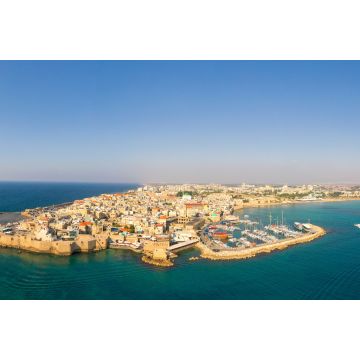 Lais Puzzle - Luftaufnahme der alten Stadt und des Hafens von Akko, Israel - 2.000 Teile