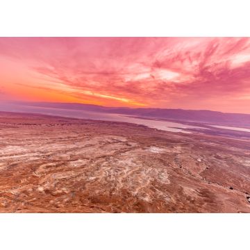 Lais Puzzle - Sonnenaufgang über der alten Festung Masada in Israel - 1.000 Teile