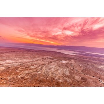Lais Puzzle - Sonnenaufgang über der alten Festung Masada in Israel - 2.000 Teile