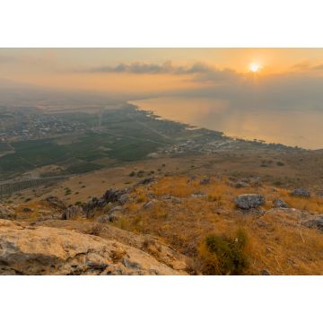 Lais Puzzle - Sonnenaufgangsansicht des Sees von Galiläa vom Berg Arbel aus - 1.000 Teile