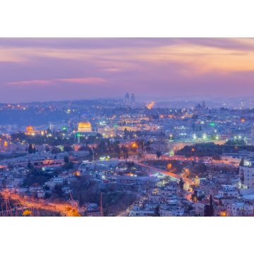 Lais Puzzle - Sonnenuntergang in der Jerusalemer Altstadt und Neustadt - 1.000 Teile
