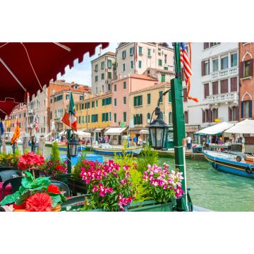 Lais Puzzle - Straßencafé im Canal Grande in Venedig, Italien - 2.000 Teile