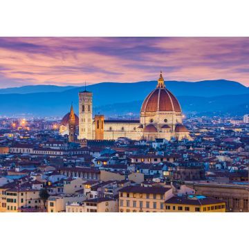 Lais Puzzle - Die Dämmerung von Florenz in der Toskana, Italien - 1.000 Teile