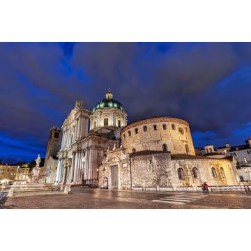Lais Puzzle - Alter und Neuer Dom von Brescia am Abend - 2.000 Teile