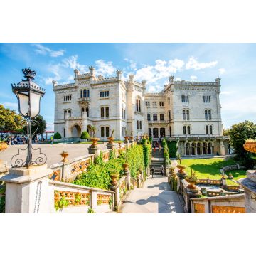 Lais Puzzle - Schloss Miramare mit Gärten am Golf von Triest im Nordosten Italiens - 2.000 Teile
