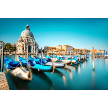 Lais Puzzle - Blick auf das Stadtbild von Venedig mit der Basilika Santa Maria della Salute und Gondeln auf dem Canal Grande in Venedig - 2.000 Teile