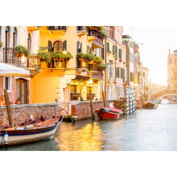 Lais Puzzle - Kleiner romantischer Wasserkanal mit Restaurants im Stadtteil Dorsoduro in Venedig - 1.000 Teile