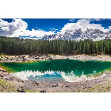Lais Puzzle - Atemberaubender Blick auf den Karersee in den Dolomiten - 2.000 Teile
