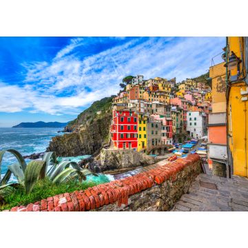 Lais Puzzle - Riomaggiore, Nationalpark Cinque Terre, Ligurien, Italien - 1.000 Teile