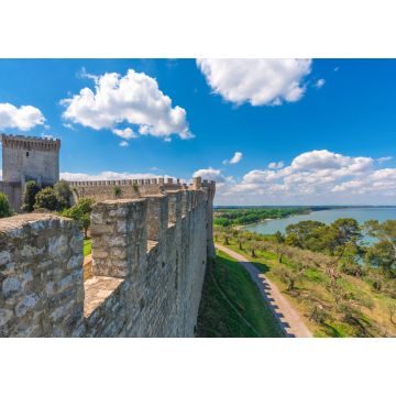 Lais Puzzle - Castiglione del Lago (Umbrien) - Eine mittelalterliche Stadt mit einer großen Burg im historischen Zentrum, neben dem Trasimeno See, Mittelitalien - 1.000 Teile