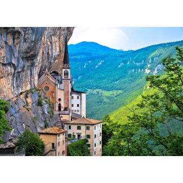 Lais Puzzle - Die Kirche Madonna della Corona auf dem Felsen - 1.000 Teile
