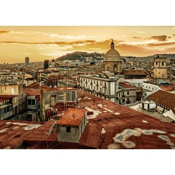Lais Puzzle - Atemberaubende Aussicht auf Neapel in Italien bei Sonnenuntergang - 1.000 Teile