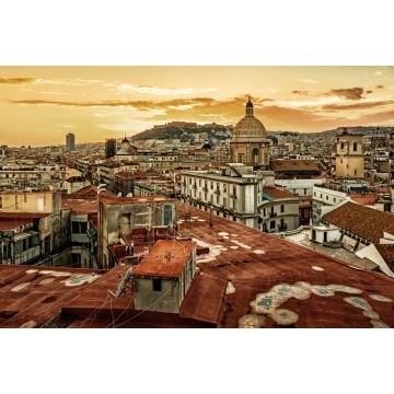 Lais Puzzle - Atemberaubende Aussicht auf Neapel in Italien bei Sonnenuntergang - 2.000 Teile
