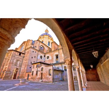 Lais Puzzle - Blick auf die Kathedrale von Mantua und die Bögen - 2.000 Teile