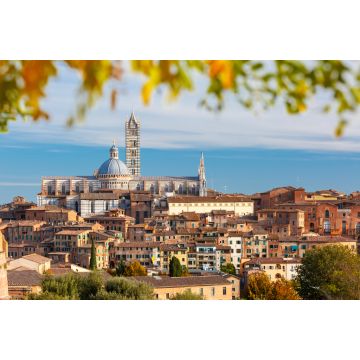 Lais Puzzle - Schöner Blick auf die Kuppel und den Campanile des Doms von Siena, den Duomo di Siena und die Altstadt der mittelalterlichen Stadt Siena - 2.000 Teile