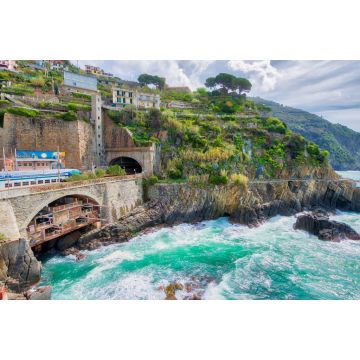 Lais Puzzle - Cinque Terre, Italien. Blick auf die Küstenlinie im Frühling - 2.000 Teile
