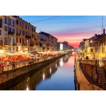 Lais Puzzle - Mailand. Kanal Naviglio Grande - 1.000 Teile