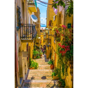 Lais Puzzle - Blick auf eine enge Straße in Taormina, Sizilien - 2.000 Teile
