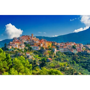 Lais Puzzle - Ansicht von Perinaldo in der Provinz Imperia, Ligurien - 2.000 Teile