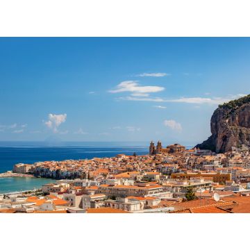 Lais Puzzle - Schöner Blick auf das Zentrum von Cefalu in Sizilien, Italien - 1.000 Teile