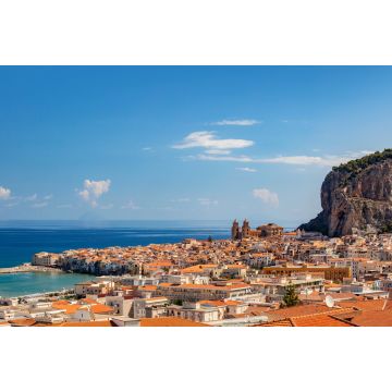 Lais Puzzle - Schöner Blick auf das Zentrum von Cefalu in Sizilien, Italien - 2.000 Teile