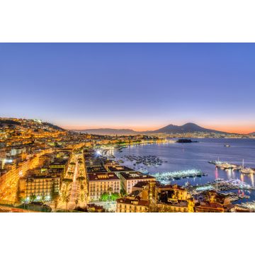 Lais Puzzle - Neapel in Italien mit dem Vesuv vor Sonnenaufgang - 2.000 Teile