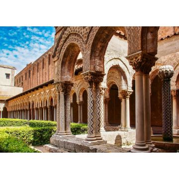 Lais Puzzle - Der Innenhof der Kathedrale der Himmelfahrt von Monreale, Sizilien - 1.000 Teile