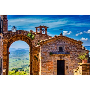 Lais Puzzle - Volterra, bei den alten Etruskern als Velathri oder Vlathri und bei den Römern als Volaterrae bekannt, ist eine Stadt und Gemeinde in der Toskana - 2.000 Teile