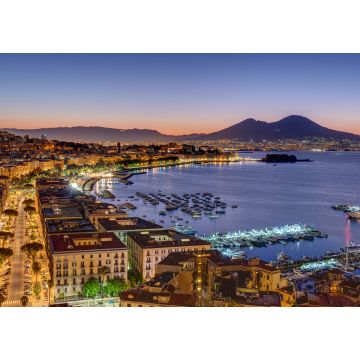 Lais Puzzle - Neapel und der Vesuv in Italien vor Sonnenaufgang - 1.000 Teile