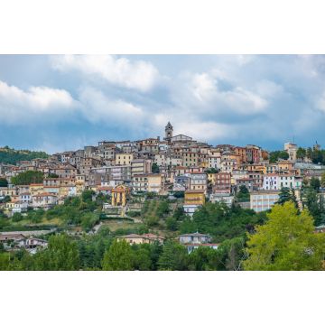 Lais Puzzle - Überblick über Fiuggi in Italien, Sehenswürdigkeit in Fiuggi, Provinz Frosinone, Latium - 2.000 Teile