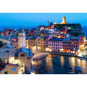 Lais Puzzle - Vernazza (Italien) - Blick auf Vernazza, eines der fünf Landsdörfer an der ligurischen Küste, Teil des Nationalparks Cinque Terre - 1.000 Teile