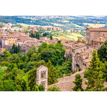 Lais Puzzle - Mittelalterliche Stadt Todi auf dem Hügel  - 1.000 Teile