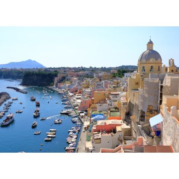 Lais Puzzle - Blick von oben auf die schöne Marina di Procida, Insel zwischen Neapel und Ischia, Italien - 1.000 Teile