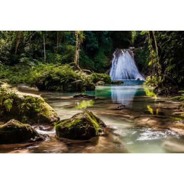 Lais Puzzle - Blaues Loch Wasserfall Jamaika - 2.000 Teile