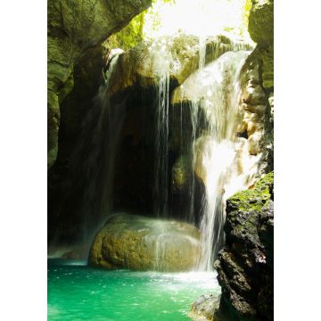 Lais Puzzle - Isolierte Somerset-Wasserfälle im Dschungel und in einer Höhle bei Portland, Jamaika - 1.000 Teile