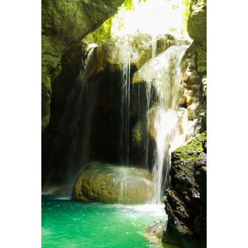 Lais Puzzle - Isolierte Somerset-Wasserfälle im Dschungel und in einer Höhle bei Portland, Jamaika - 2.000 Teile