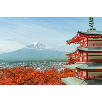 Lais Puzzle - Der Berg Fuji mit Herbstfarben in Japan - 2.000 Teile