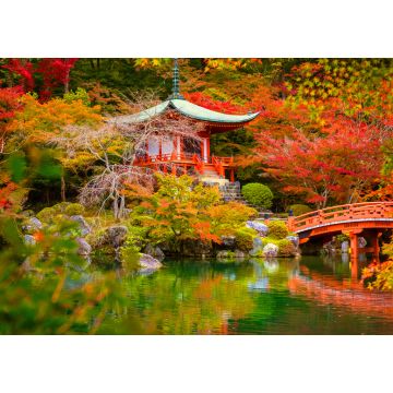 Lais Puzzle - Daigo-ji-Tempel mit bunten Ahornbäumen im Herbst, Kyoto, Japan - 1.000 Teile