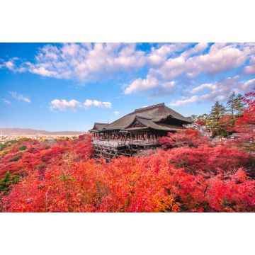Lais Puzzle - Herbstlandschaft der Kiyomizu-dera-Bühne in Kyoto, Japan - 2.000 Teile