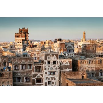 Lais Puzzle - Blick auf die Altstadt von Sanaa im Jemen (Skyline) - 2.000 Teile