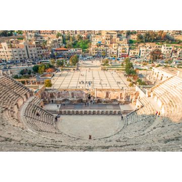 Lais Puzzle - Blick auf das Südrömische Theater im Zentrum von Amman, Jordanien - 2.000 Teile