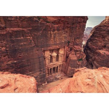 Lais Puzzle - Blick von oben auf den Al Khazneh - Felsentempel, die Schatzkammer in der alten Nabatäerstadt Petra, Jordanien - 1.000 Teile
